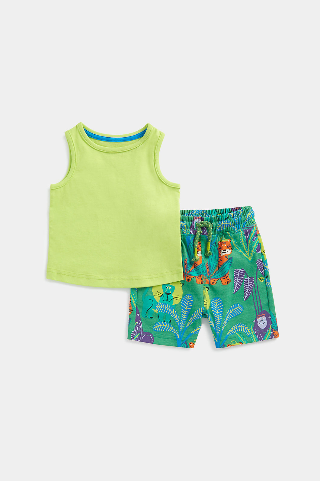 Mothercare Vest T-Shirt and Shorts Set