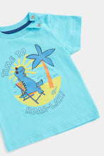 Load image into Gallery viewer, Mothercare Dinosaur T-Shirt and Shorts Set
