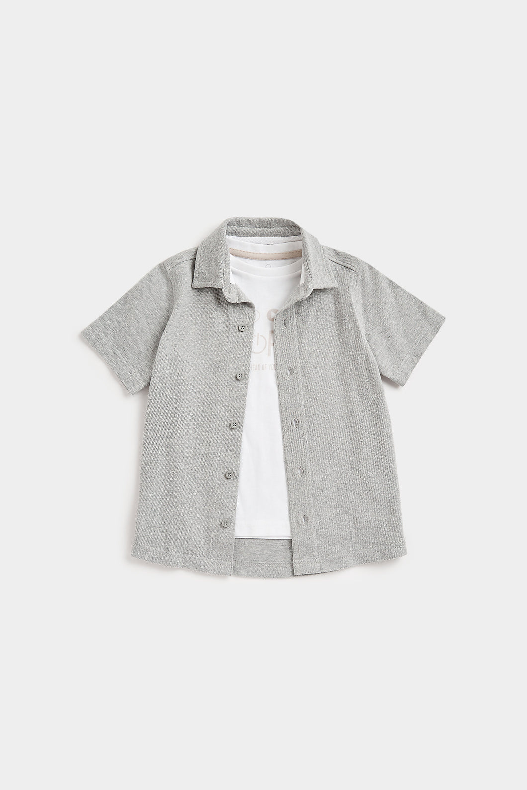 Mothercare Unstoppable Shirt and T-Shirt Set