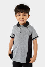 Load image into Gallery viewer, Mothercare Grey and Black Polo Shirt
