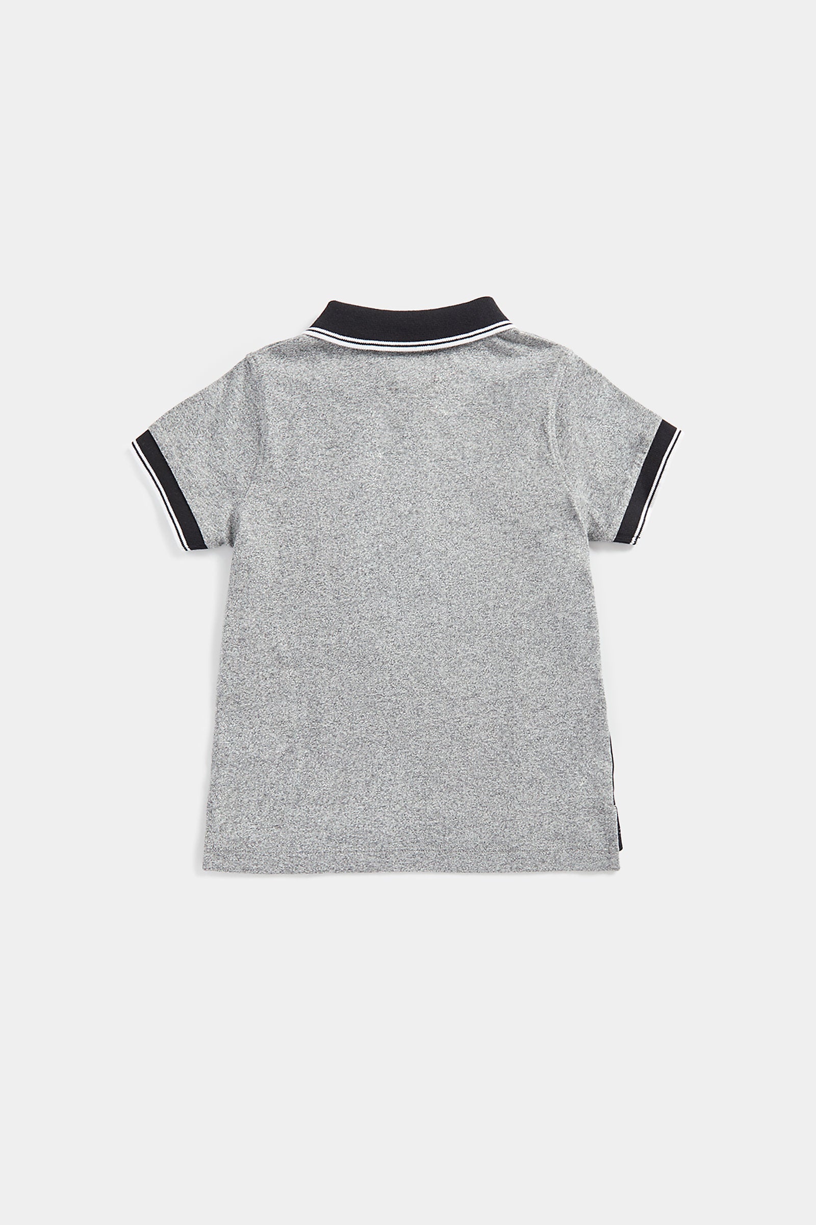 Mothercare Grey and Black Polo Shirt