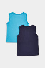 Load image into Gallery viewer, Mothercare Cycle Vest T-Shirts - 2 Pack
