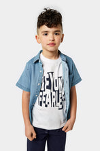 Load image into Gallery viewer, Mothercare Denim Shirt and T-Shirt Set
