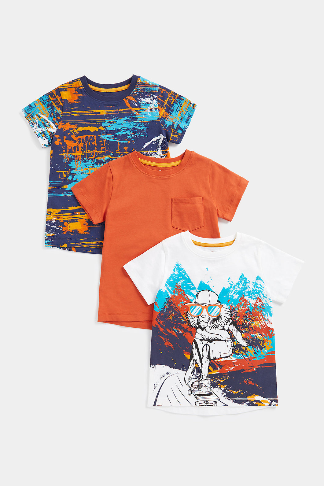 Mothercare Skate T-Shirts - 3 Pack