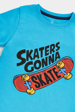 Load image into Gallery viewer, Mothercare Skater T-Shirt and Shorts Set
