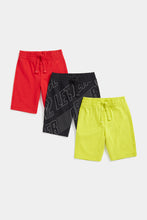 Load image into Gallery viewer, Mothercare Let&#39;s Race Jersey Shorts - 3 Pack
