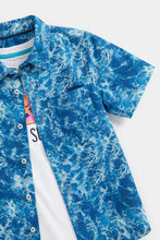 Load image into Gallery viewer, Mothercare Surf&#39;s Up Shirt and T-Shirt Set
