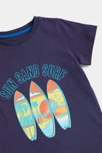 Load image into Gallery viewer, Mothercare Surf T-Shirt and Shorts Set

