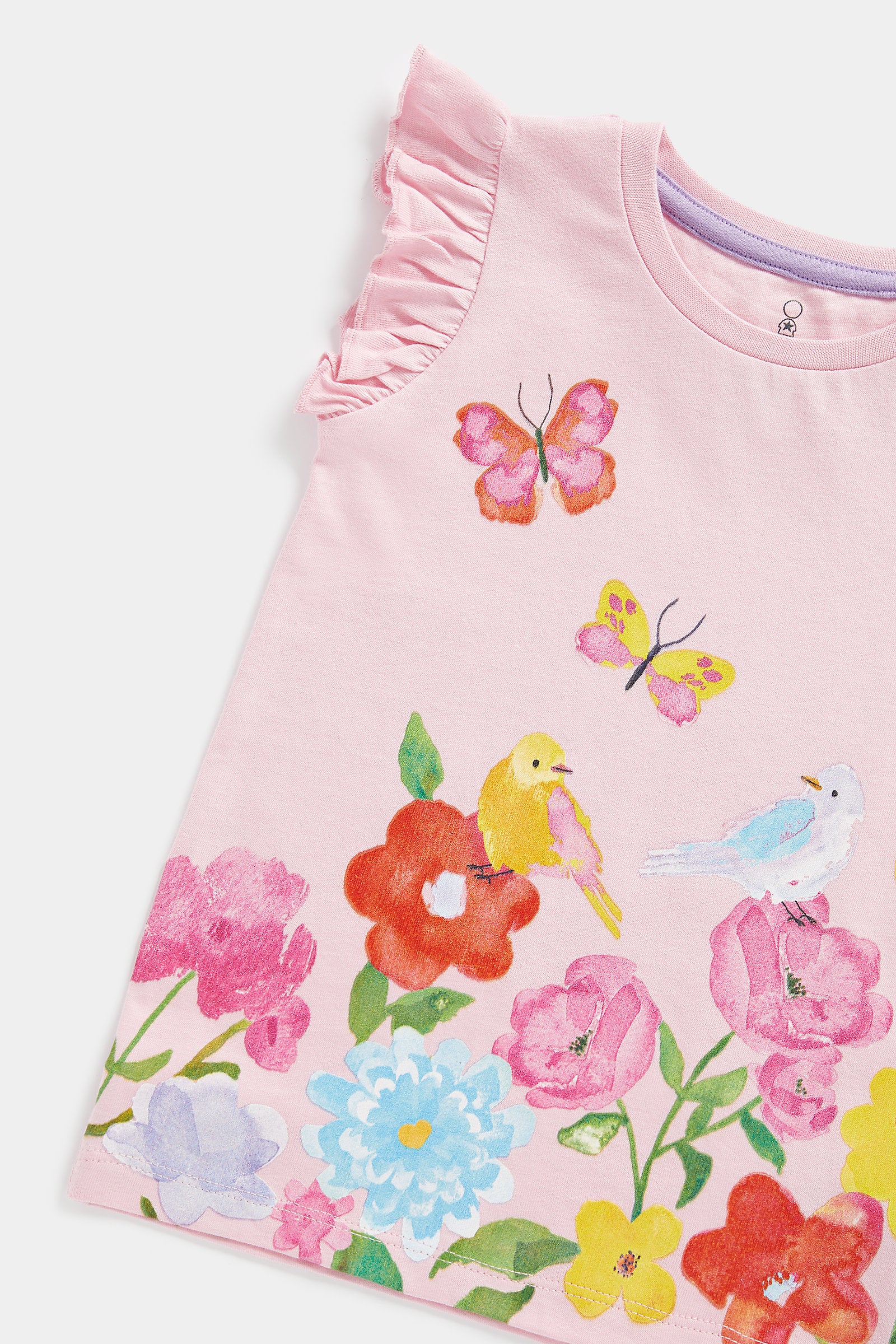 Mothercare Garden Floral Shortie Pyjamas - 2 Pack
