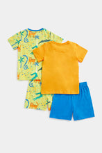 Load image into Gallery viewer, Mothercare Crocodile Shortie Pyjamas - 2 Pack
