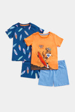 Load image into Gallery viewer, Mothercare Surfs Up Shortie Pyjamas - 2 Pack
