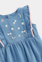 Load image into Gallery viewer, Mothercare Fruit Denim Romper
