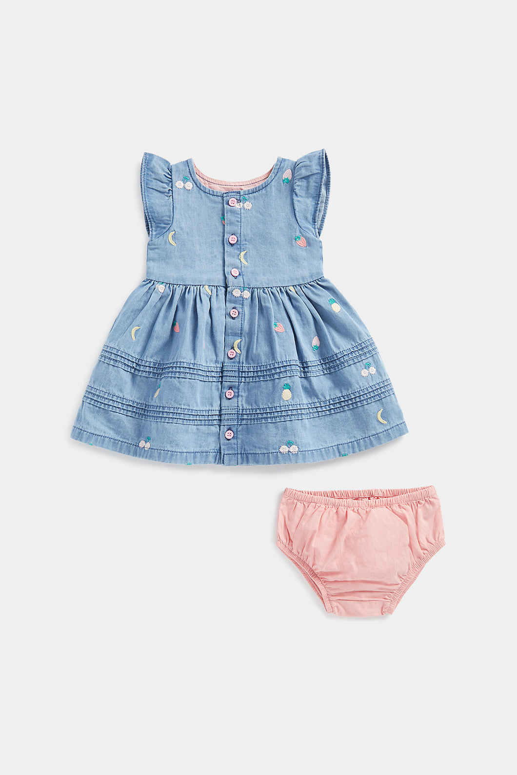 Mothercare Denim Dress with Knickers