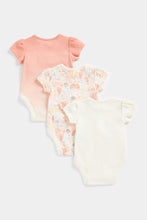 Load image into Gallery viewer, Mothercare Seashell Cove Bodysuits - 3 Pack
