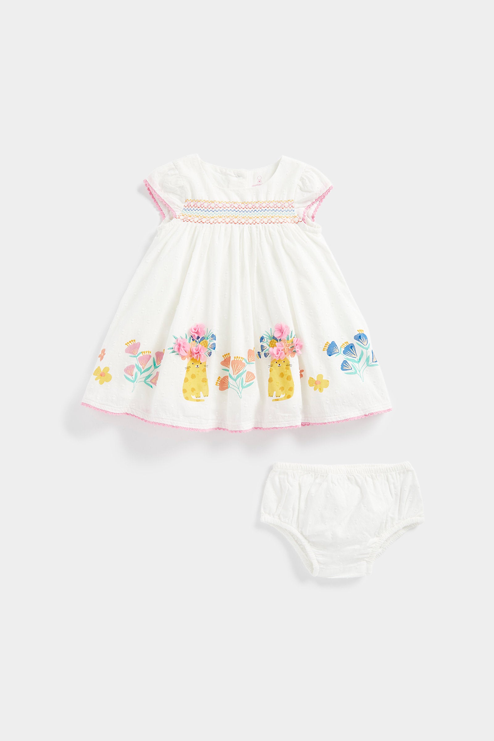 Mothercare Tropical Dress and Knickers Set