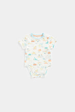 Load image into Gallery viewer, Mothercare Dino Bibshorts and Bodysuit Set
