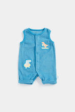 Load image into Gallery viewer, Mothercare Dino Towelling Romper
