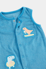 Load image into Gallery viewer, Mothercare Dino Towelling Romper
