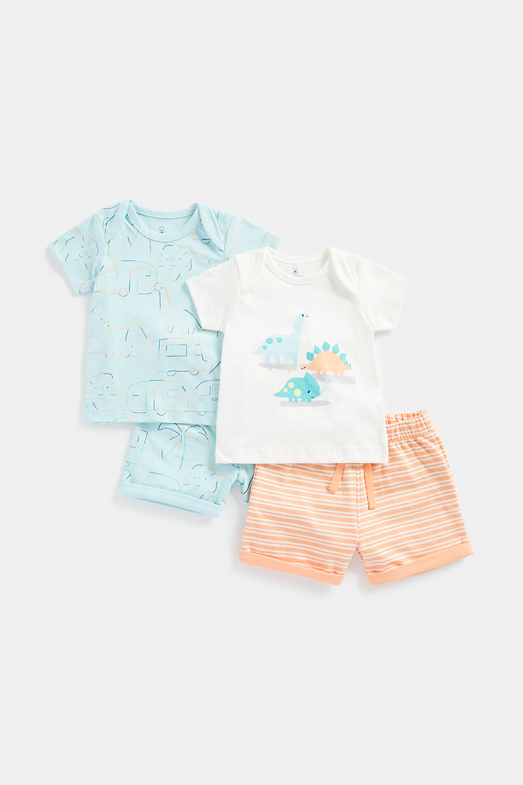 Four-Piece Shorts and T-Shirts Set