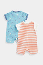 Load image into Gallery viewer, Mothercare Ocean Adventure Rompers - 2 Pack
