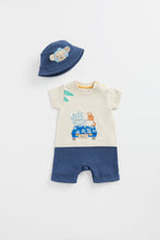 Load image into Gallery viewer, Romper and Hat Set
