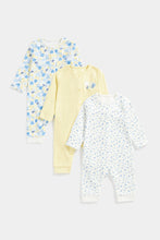 Load image into Gallery viewer, Mothercare Flower Garden Footless Sleepsuits - 3 Pack
