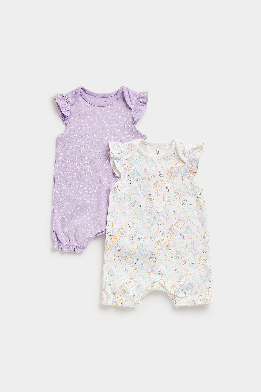 Under-the-Sea Rompers - 2 Pack