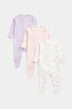 Load image into Gallery viewer, Mothercare Under-the-Sea Sleepsuits - 3 Pack
