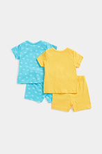 Load image into Gallery viewer, Mothercare Seaside Band Shortie Pyjamas - 2 Pack
