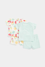 Load image into Gallery viewer, Mothercare Fruit Lolly Shortie Pyjamas - 2 Pack
