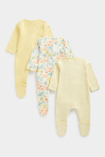Load image into Gallery viewer, Mothercare Ocean Sleepsuits - 3 Pack
