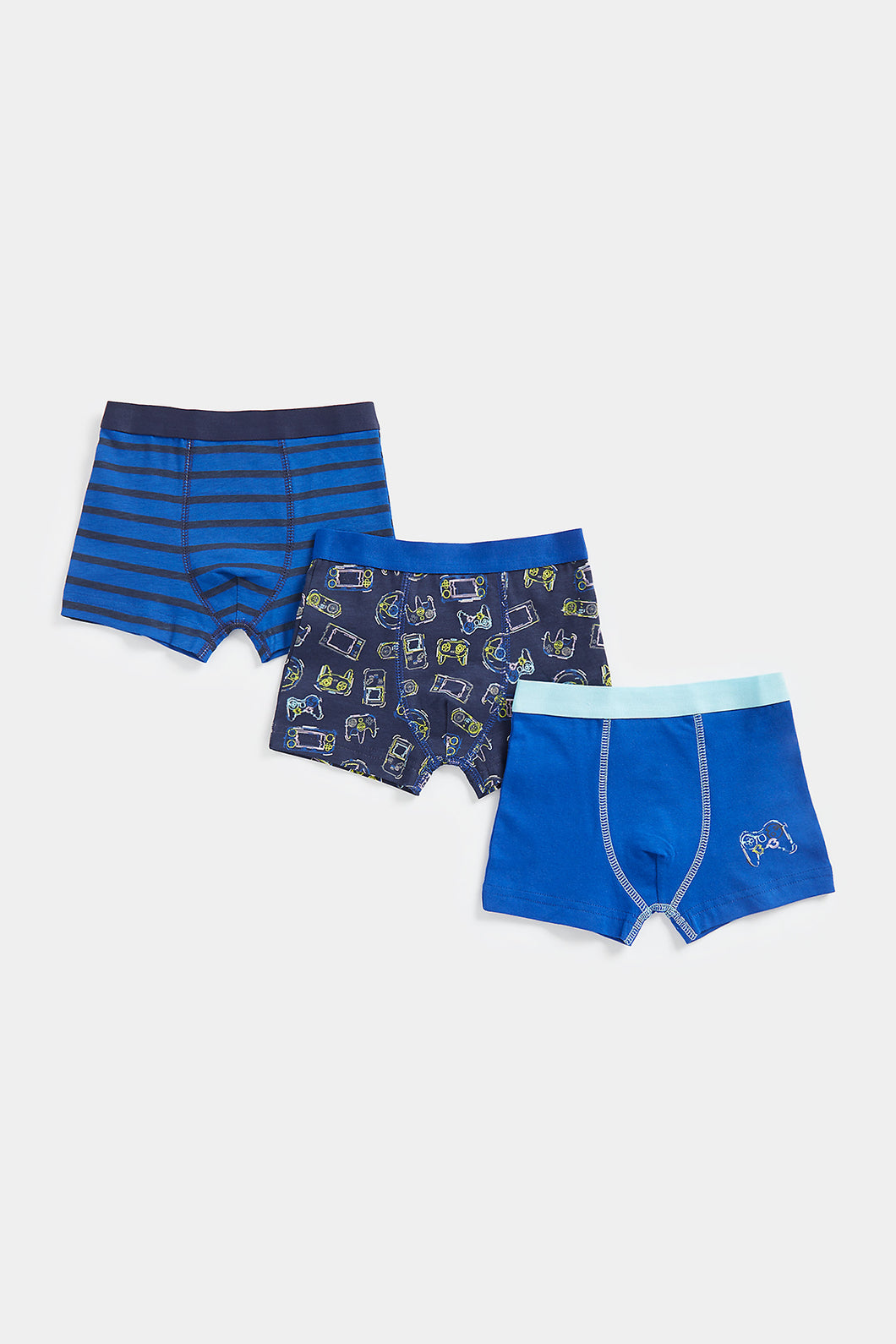 Mothercare Recharge Trunk Briefs - 3 Pack