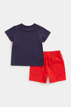 Load image into Gallery viewer, NAVY/RED / 3-4 YEARS

