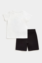 Load image into Gallery viewer, Mothercare Football T-Shirt and Shorts Set

