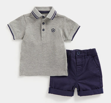 Mothercare Polo Shirt and Shorts Set