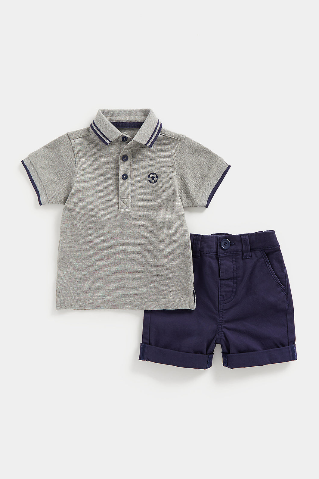 Mothercare Polo Shirt and Shorts Set