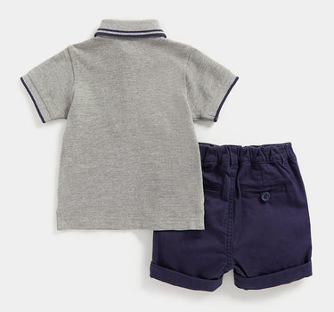Mothercare Polo Shirt and Shorts Set