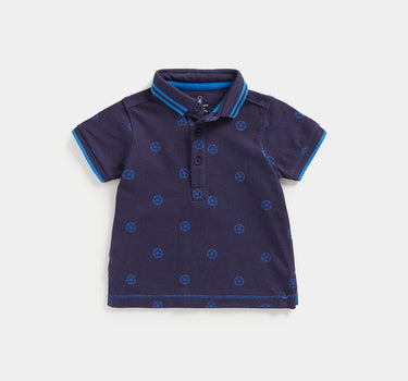 Mothercare Navy Sporty Polo Shirt