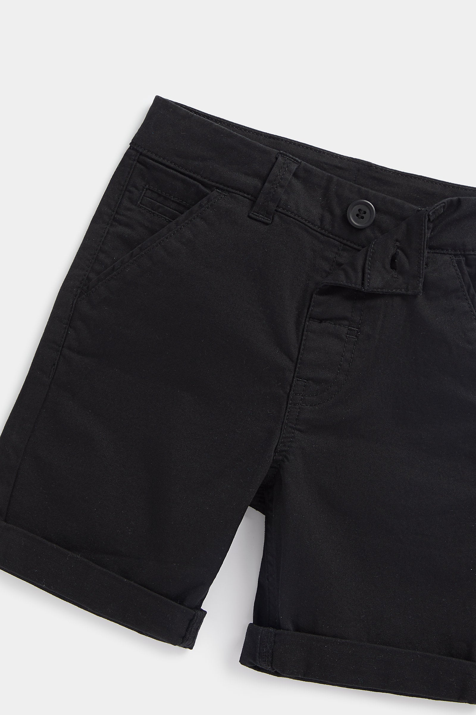 Mothercare Green Polo Shirt and Black Shorts Set