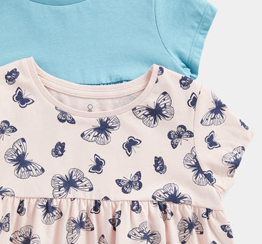 Mothercare Jersey Dresses - 2 Pack