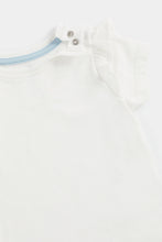 Load image into Gallery viewer, Mothercare Denim Pinny Dress and T-Shirt Set
