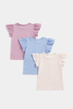 Load image into Gallery viewer, Mothercare Pink and Blue T-Shirts - 3 Pack
