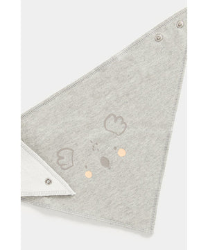 Mothercare Muslin Jersey Bibs - 3 Pack