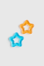 Load image into Gallery viewer, Mothercare Star Teether Toys - 2 Pack
