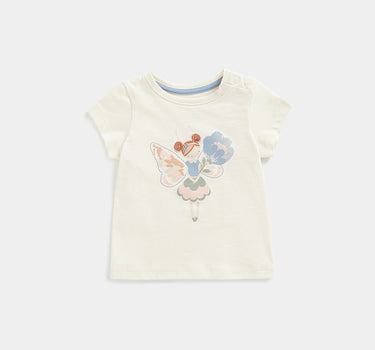 Mothercare Cream Fairy T-Shirt