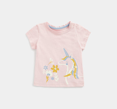 Mothercare Pink Party Horse T-Shirt