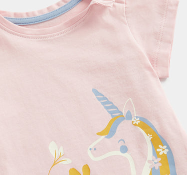 Mothercare Pink Party Horse T-Shirt