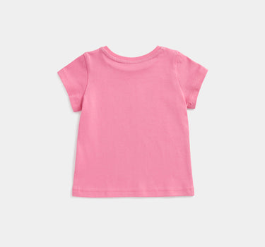 Mothercare Pink Cat T-Shirt
