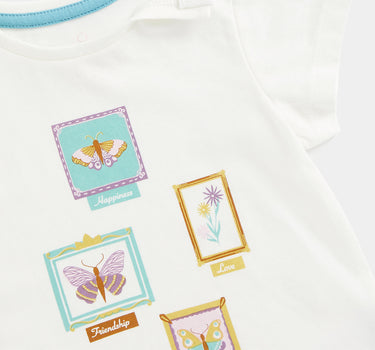 Mothercare White Nature T-Shirt
