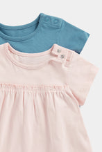 Load image into Gallery viewer, Mothercare Multi Frilled T-Shirts - 3 Pack
